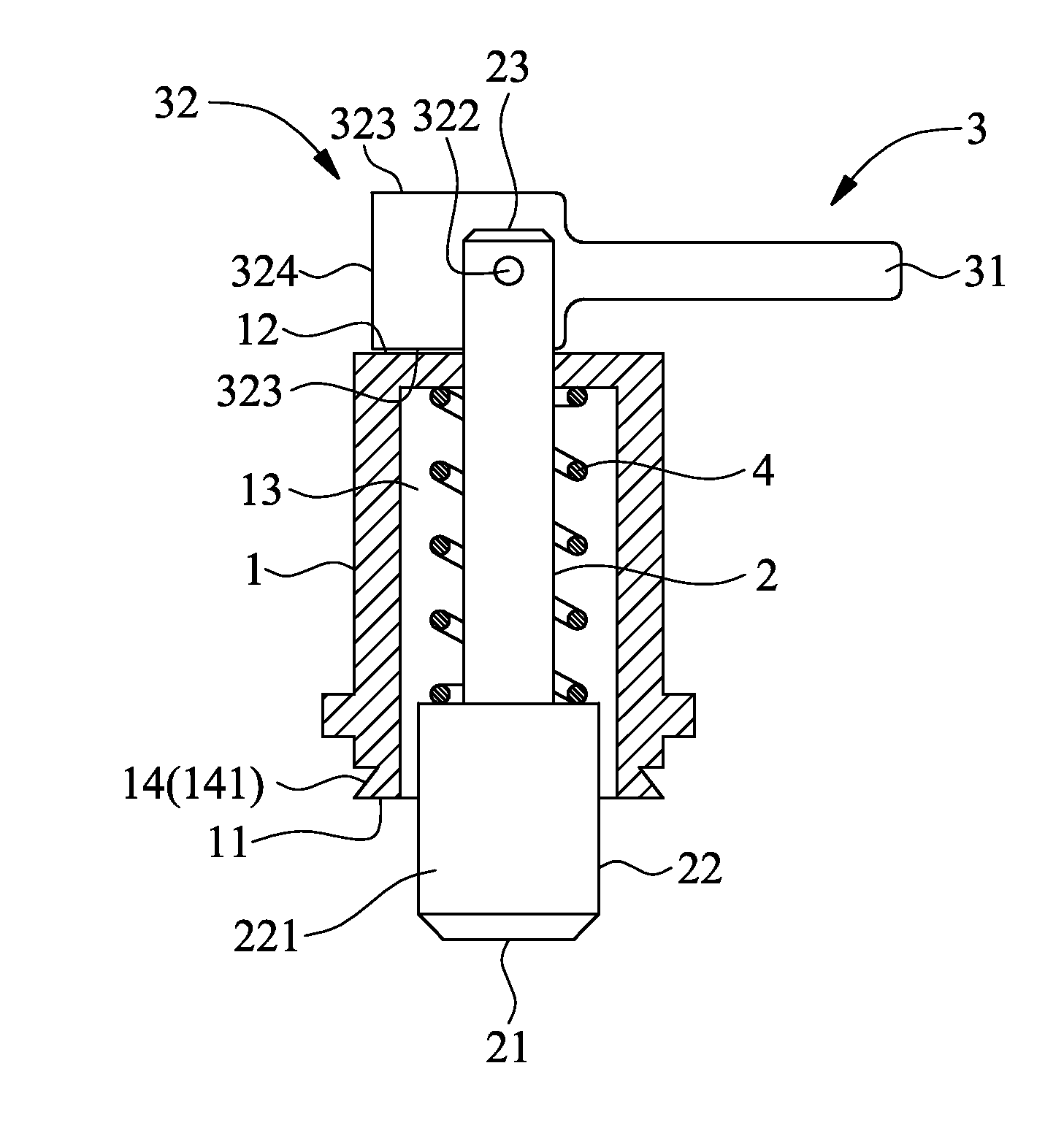 Wrench quick release apparatus and wrench quick release handle