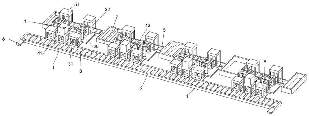 Full-automatic intelligent acid adding and weighing system