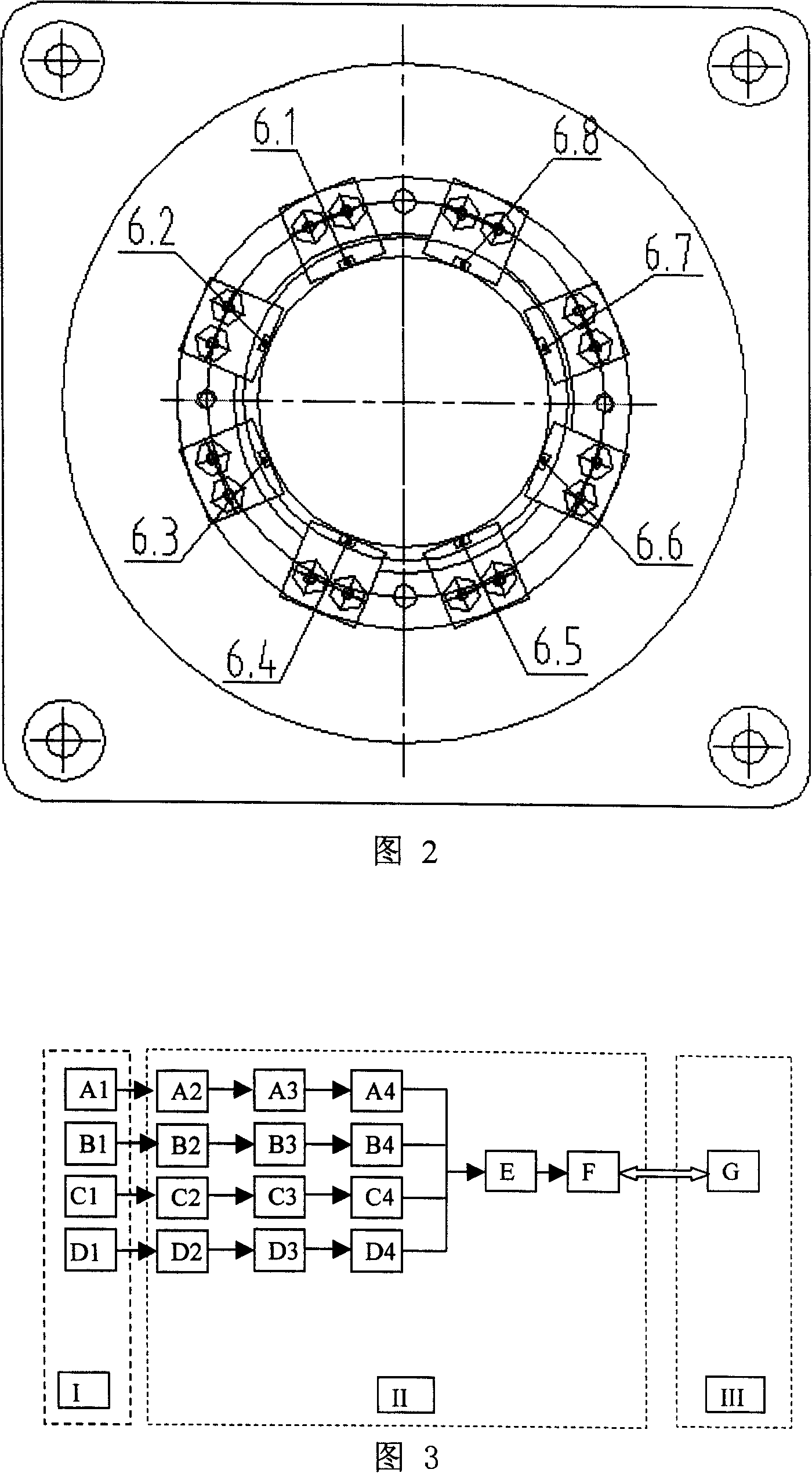 Pipe rod screw fault detection sensor