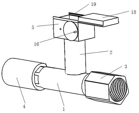 Pipe network hydraulic detection device