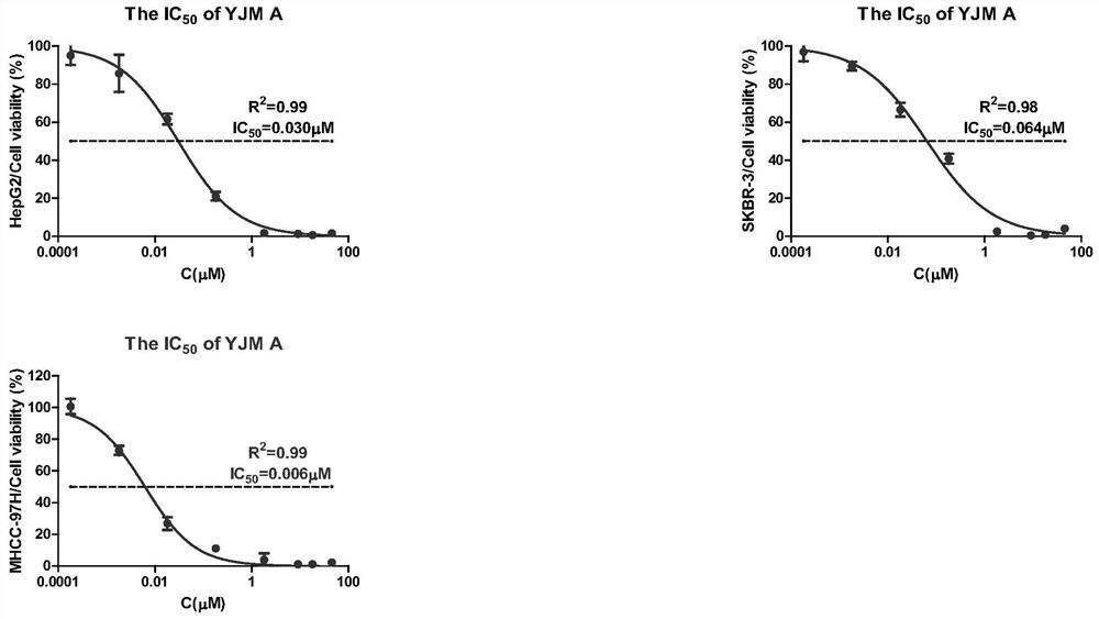 Yuanjiang mycin analogue as well as preparation method and application thereof