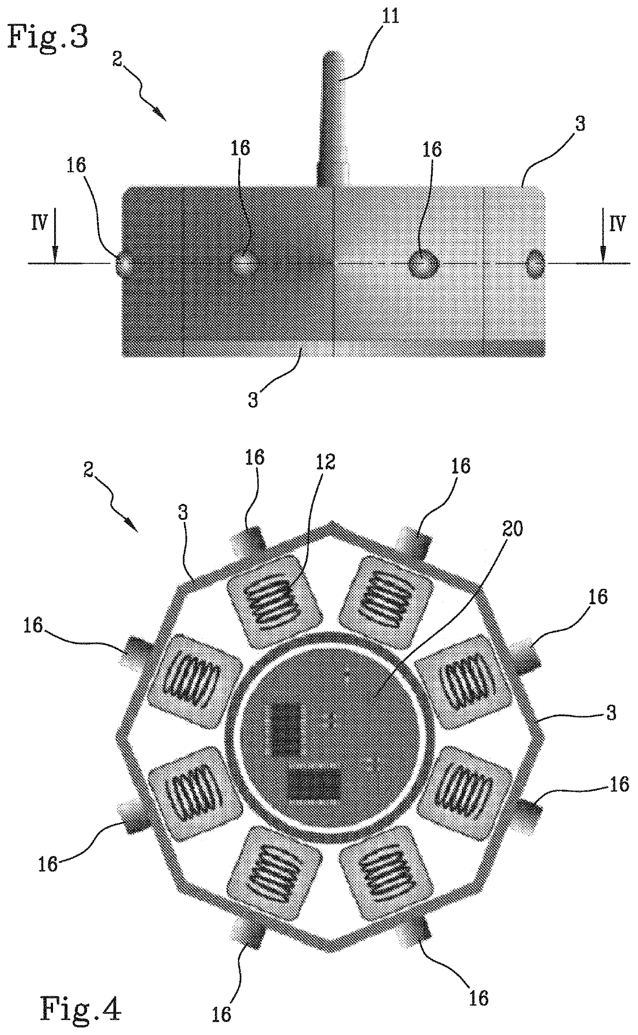 System and method for monitoring hydrogeological risk