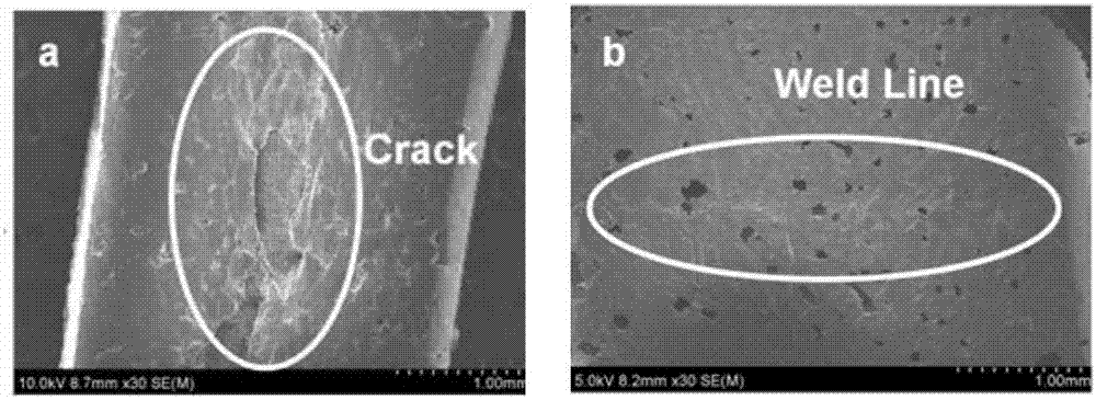 Rapid self-repairing shape memory polymer and preparation method thereof