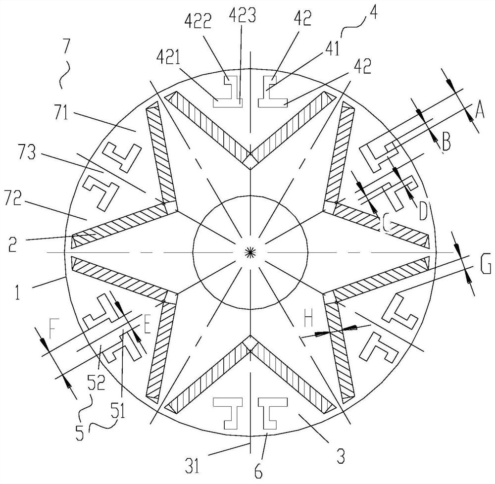 Rotor structure, motor and compressor