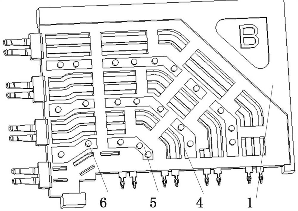 Terminal module and high-speed connector using same