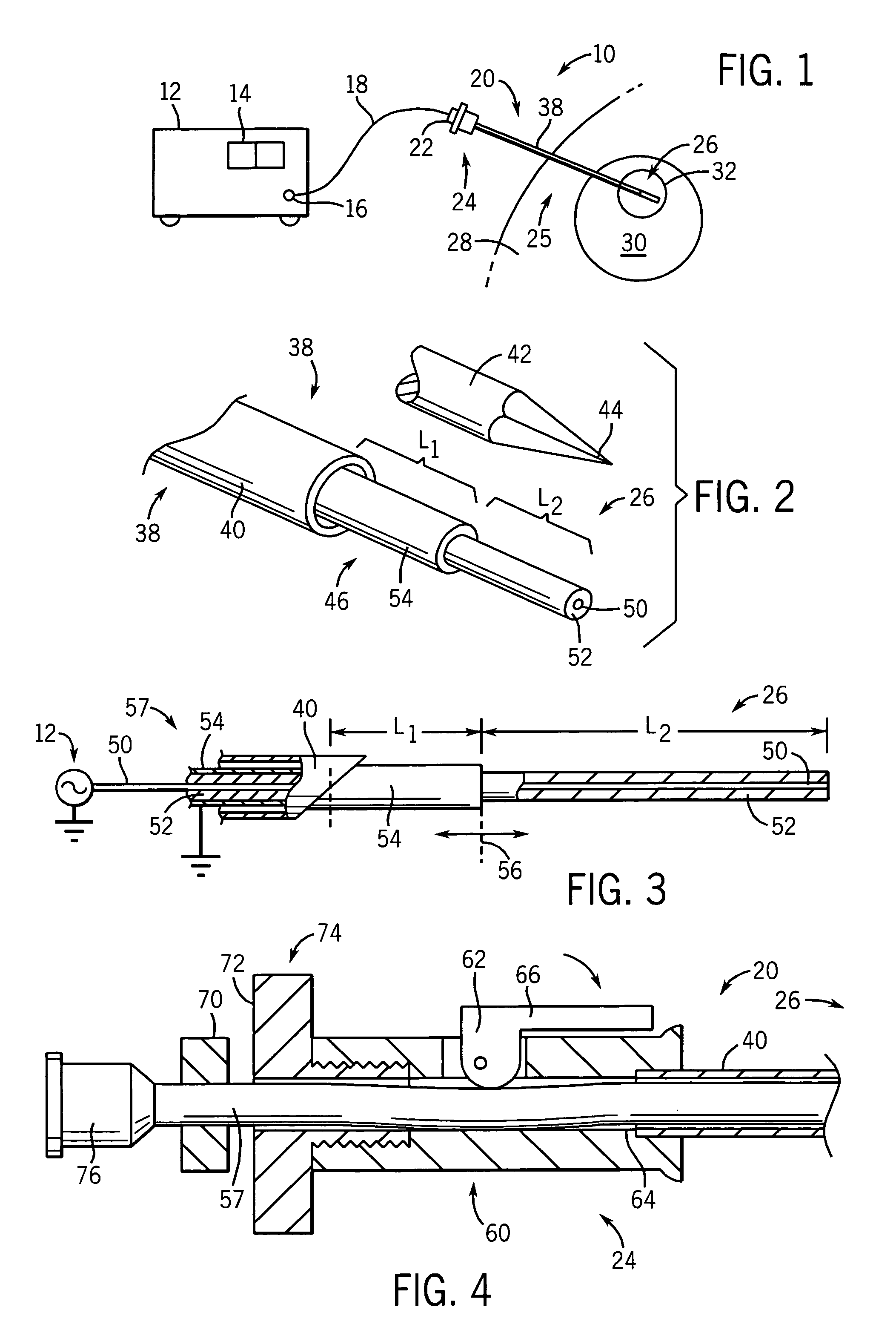 Triaxial antenna for microwave tissue ablation