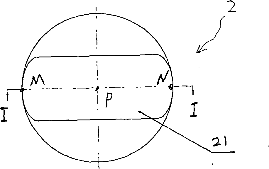 Three-way ball valve