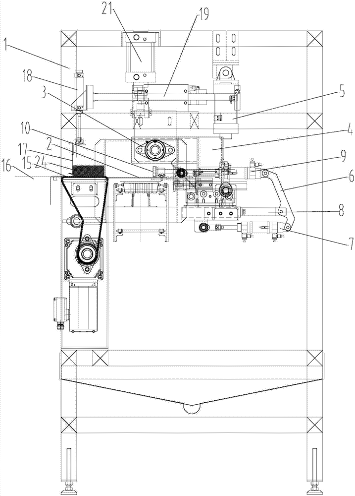 Automatic beancurd boxing machine