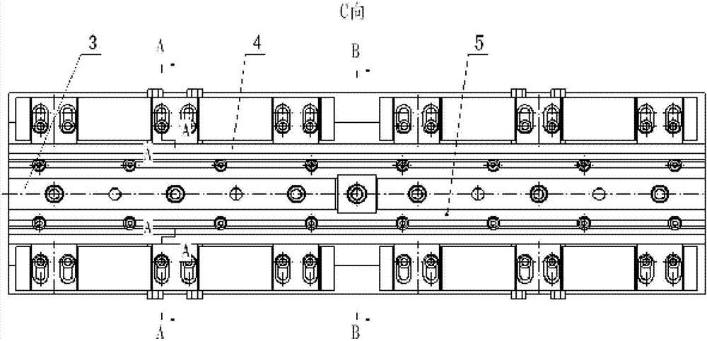 Special fixture for processing steam turbine generator rotor coil ventilation hole