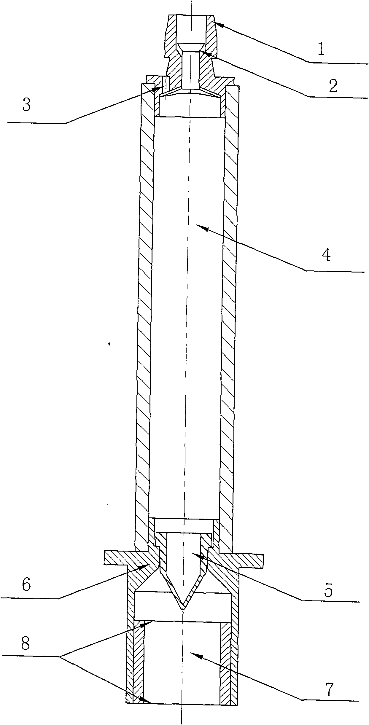 Novel general gas-liquid mixing foaming device