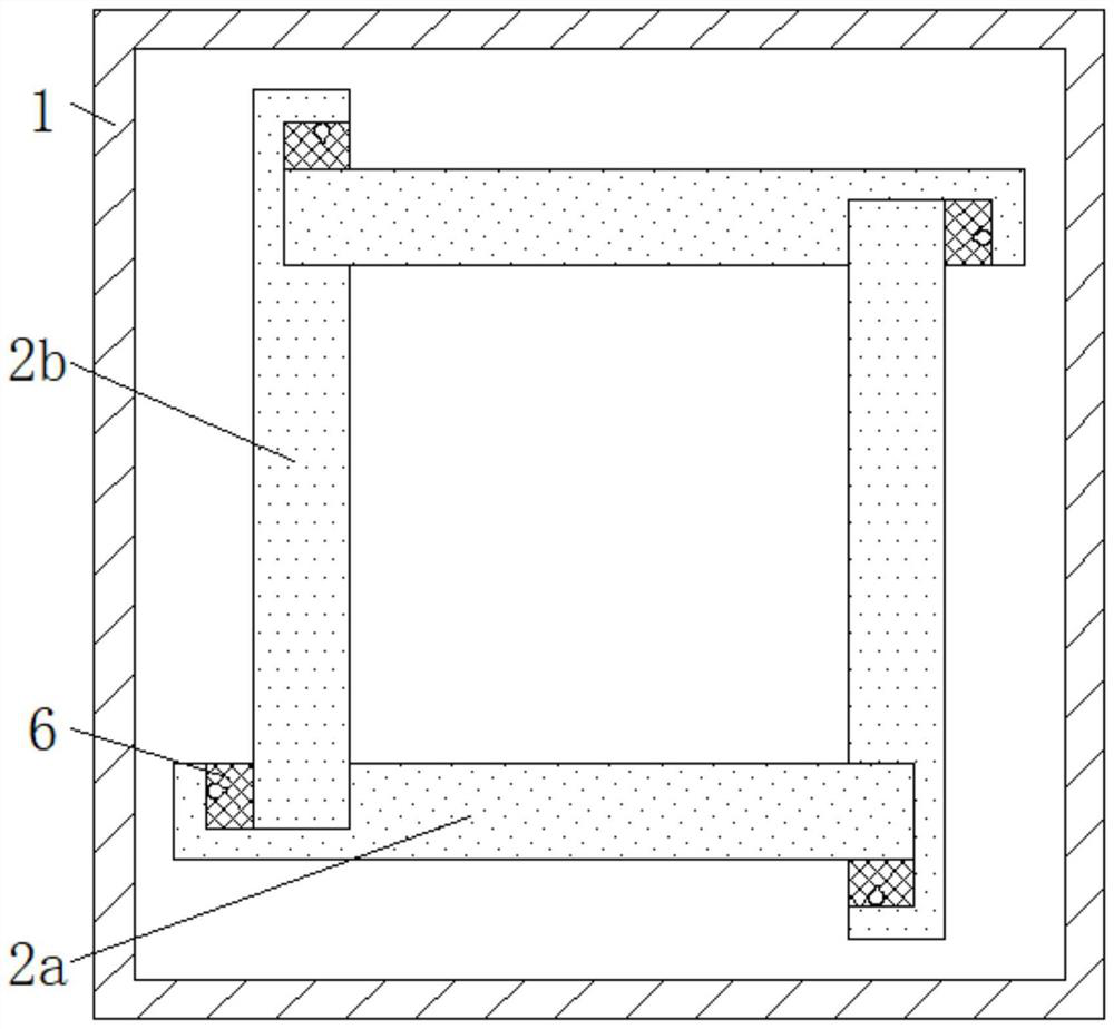 Combined mold for concrete prefabricated part pouring