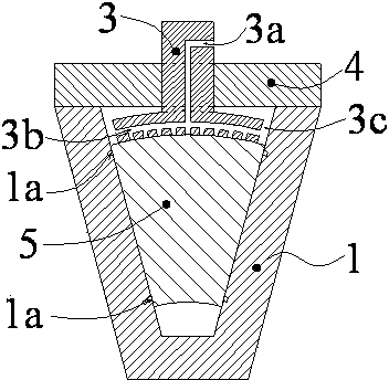 Experiment device for gas permeation around round hole