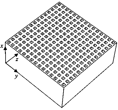 Lens structure body of acoustical super lens, acoustical super lens and imaging device thereof