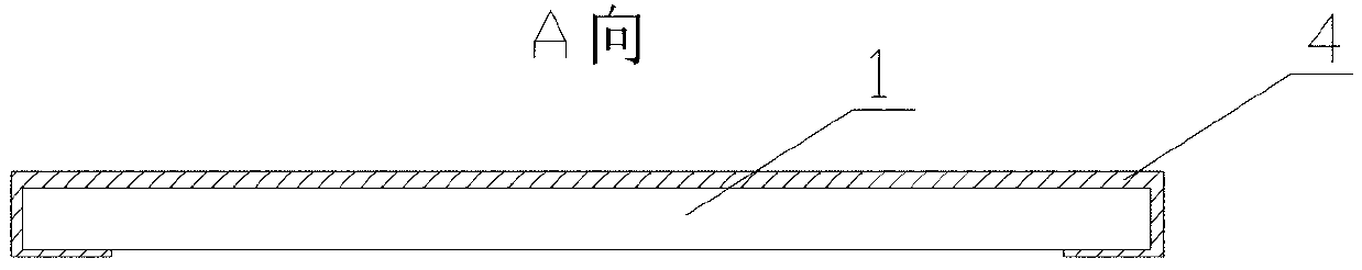 Convenient writing paper board clamp