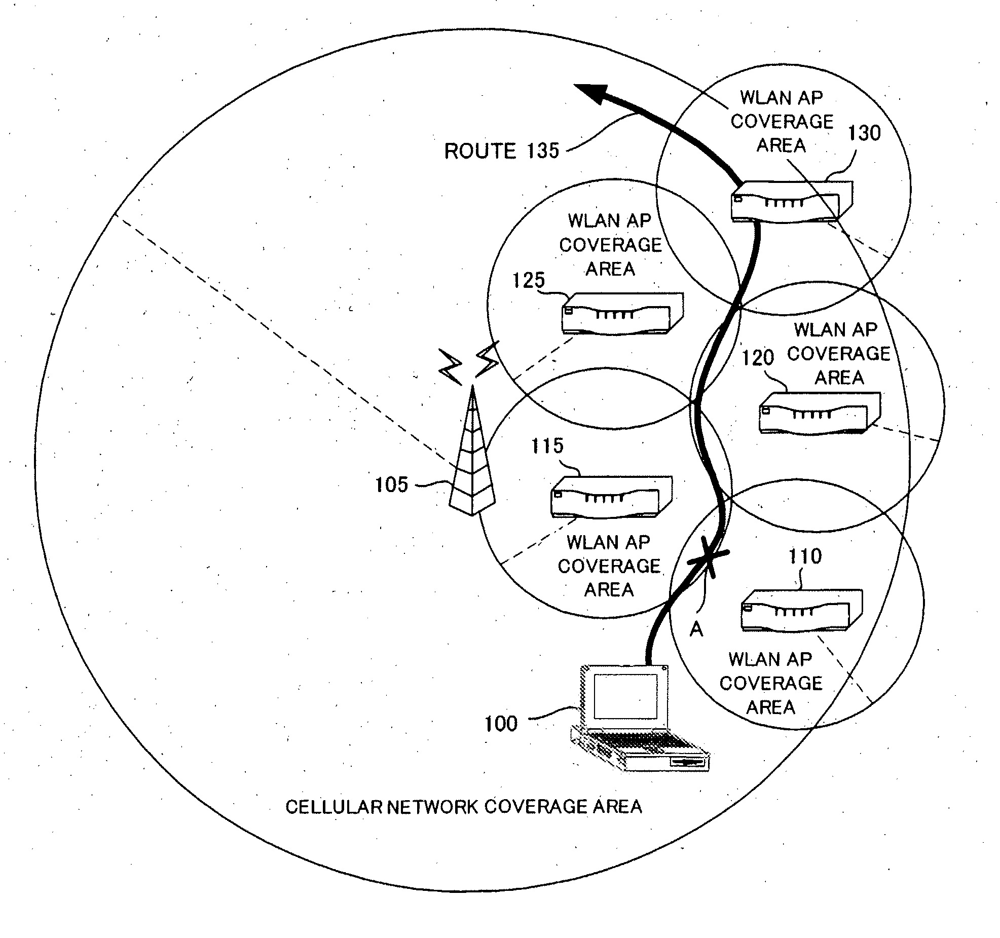 Radio communication terminal and network side communication apparatus