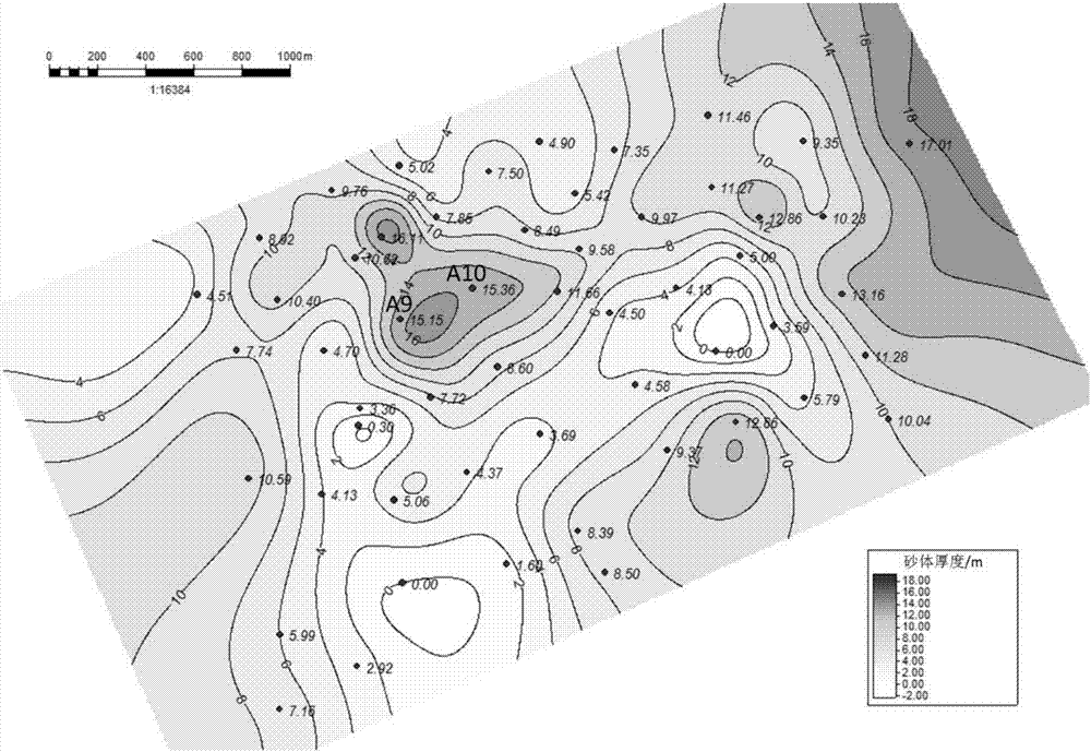 Isochronal interface recovery method in last phase of mid-term deposition cycle of fluvial facies stratum