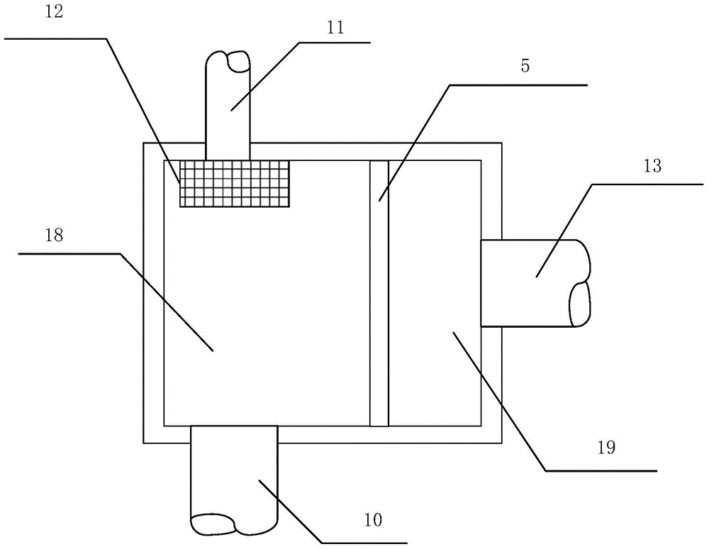 An initial rainwater overflow grating for a water collection well