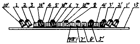 Plane-frame shaped luminous source