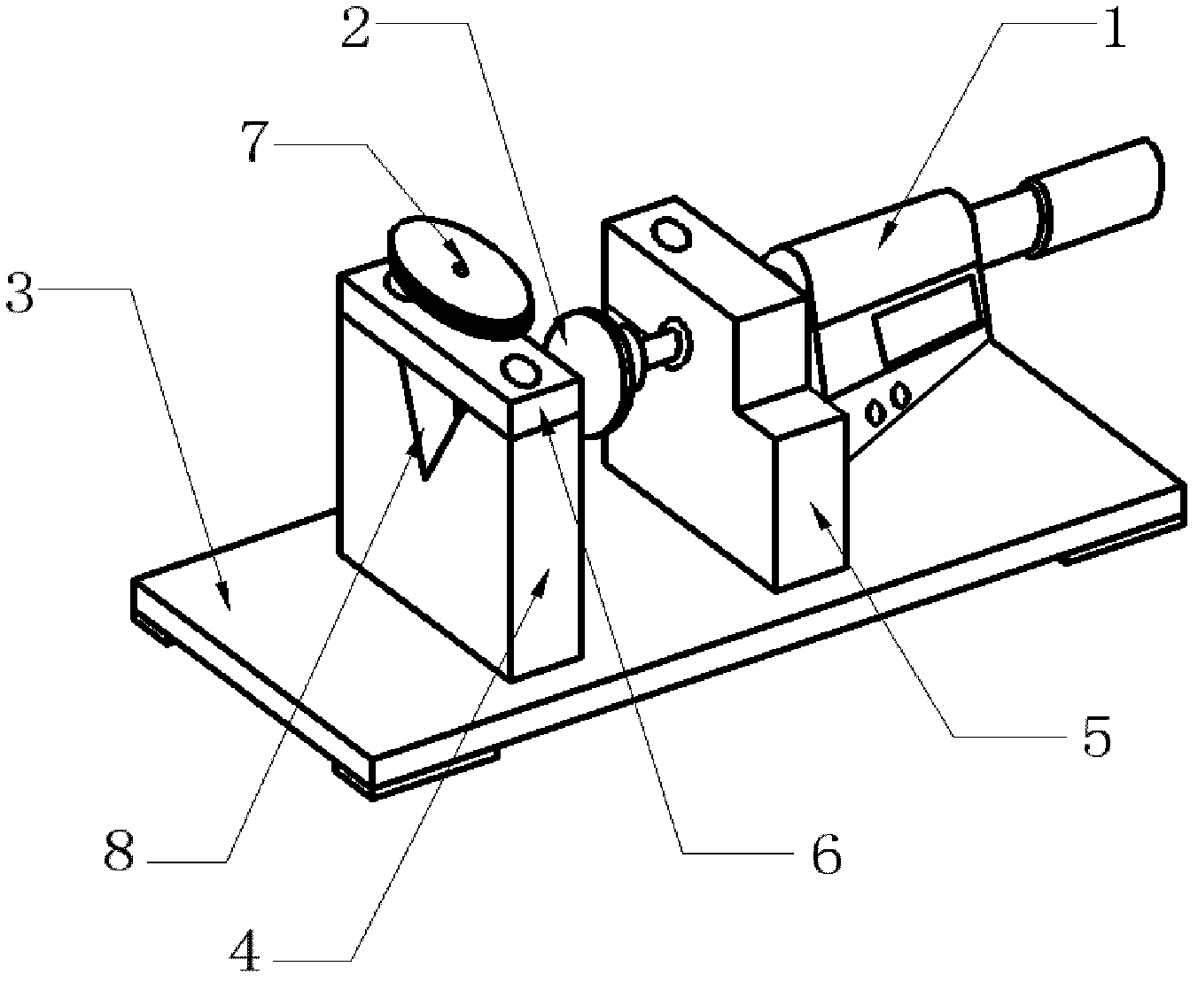 Calibrating device for eddy sensor