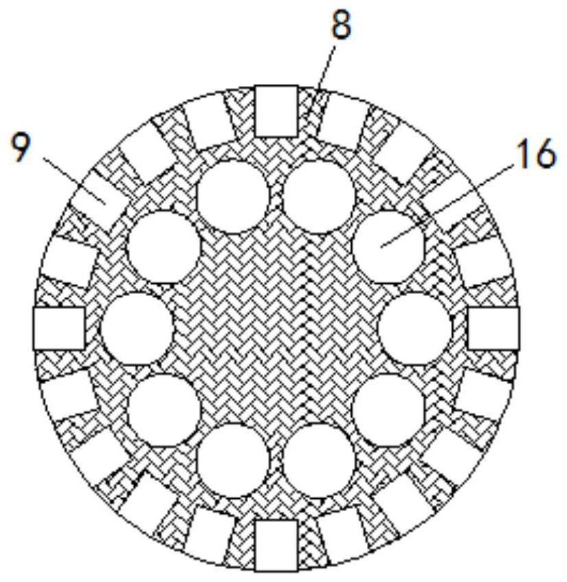 A robot head rotation device