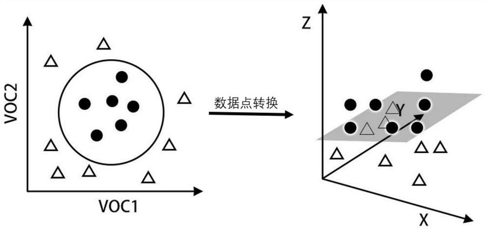 Exhaled gas detection equipment