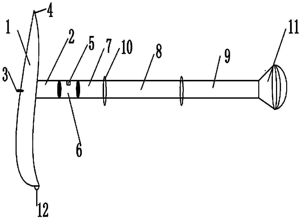 Telescopic crutch device