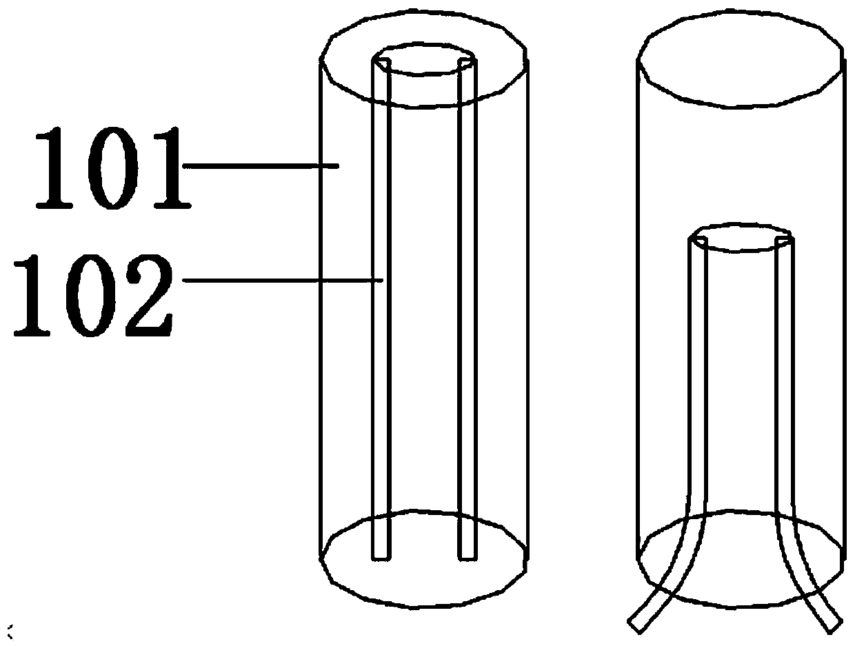 Telescopic crutch device