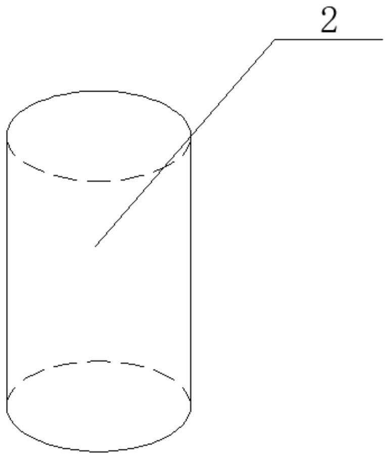 Mine downward deep hole protection device and protection method