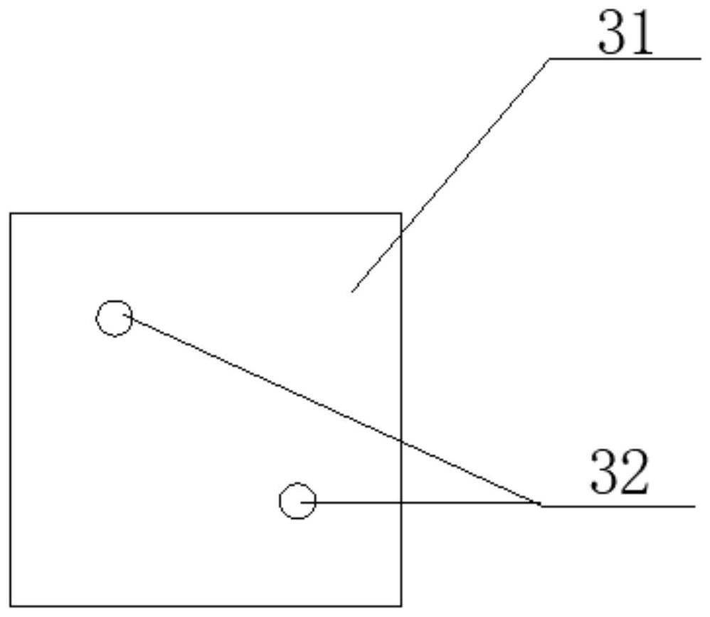 Mine downward deep hole protection device and protection method