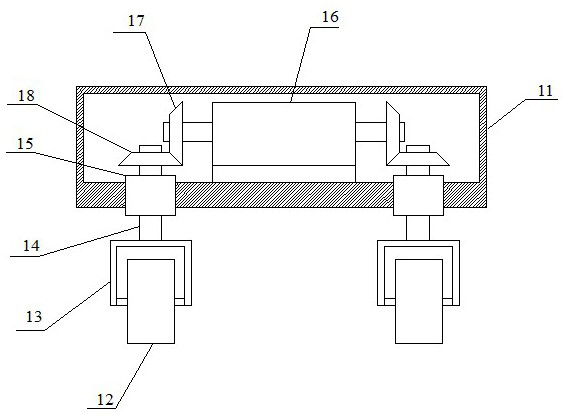 Power robot solid-state area array laser radar ranging device