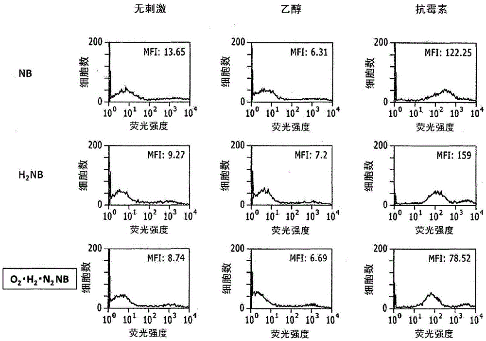 Nanobubble-containing composition and use thereof