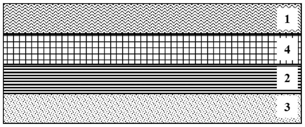 Polypropylene film for cold mounting composite film, preparation method of polypropylene film and cold mounting composite film