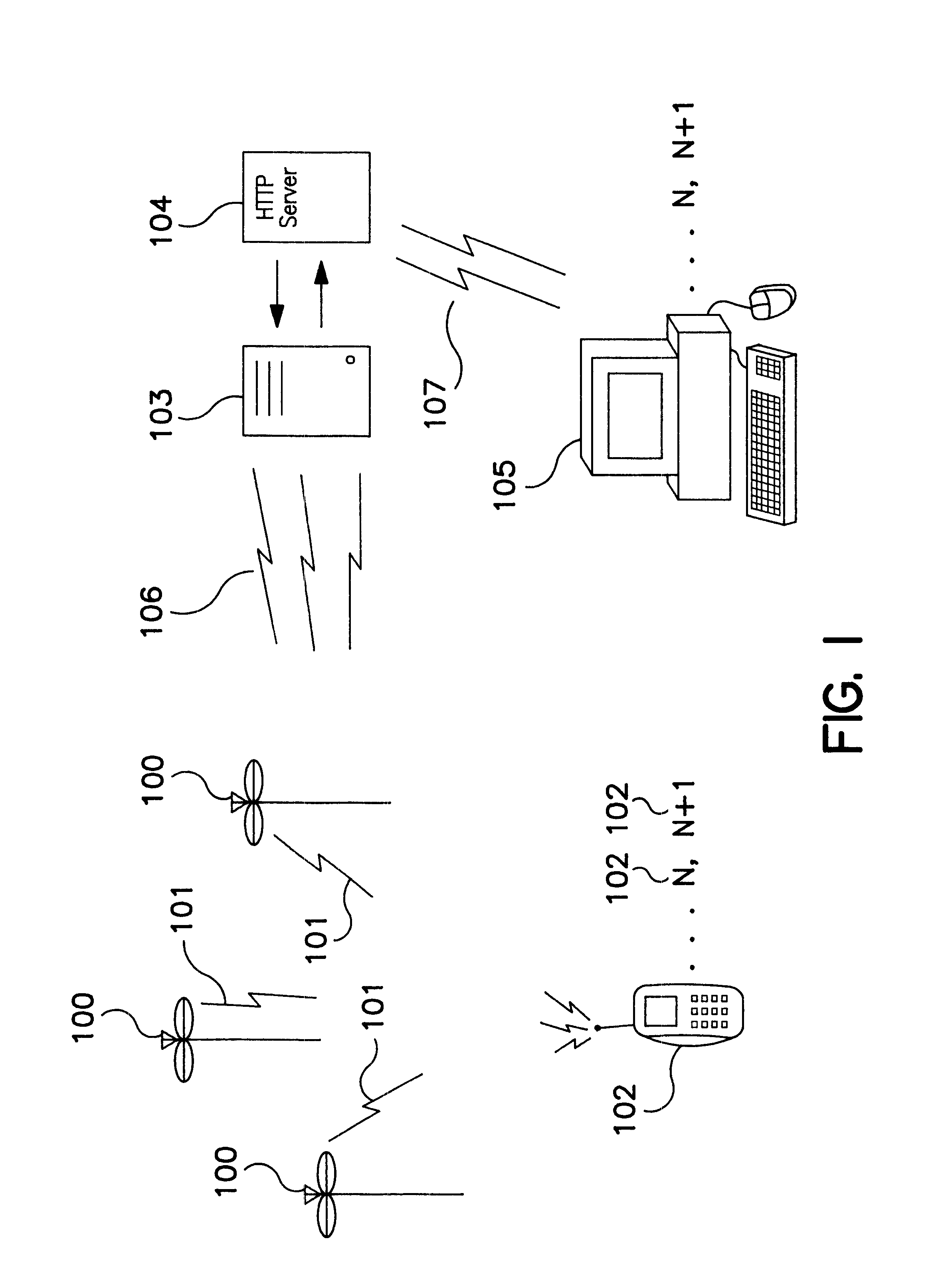 System and method of accessing and recording messages at coordinate way points