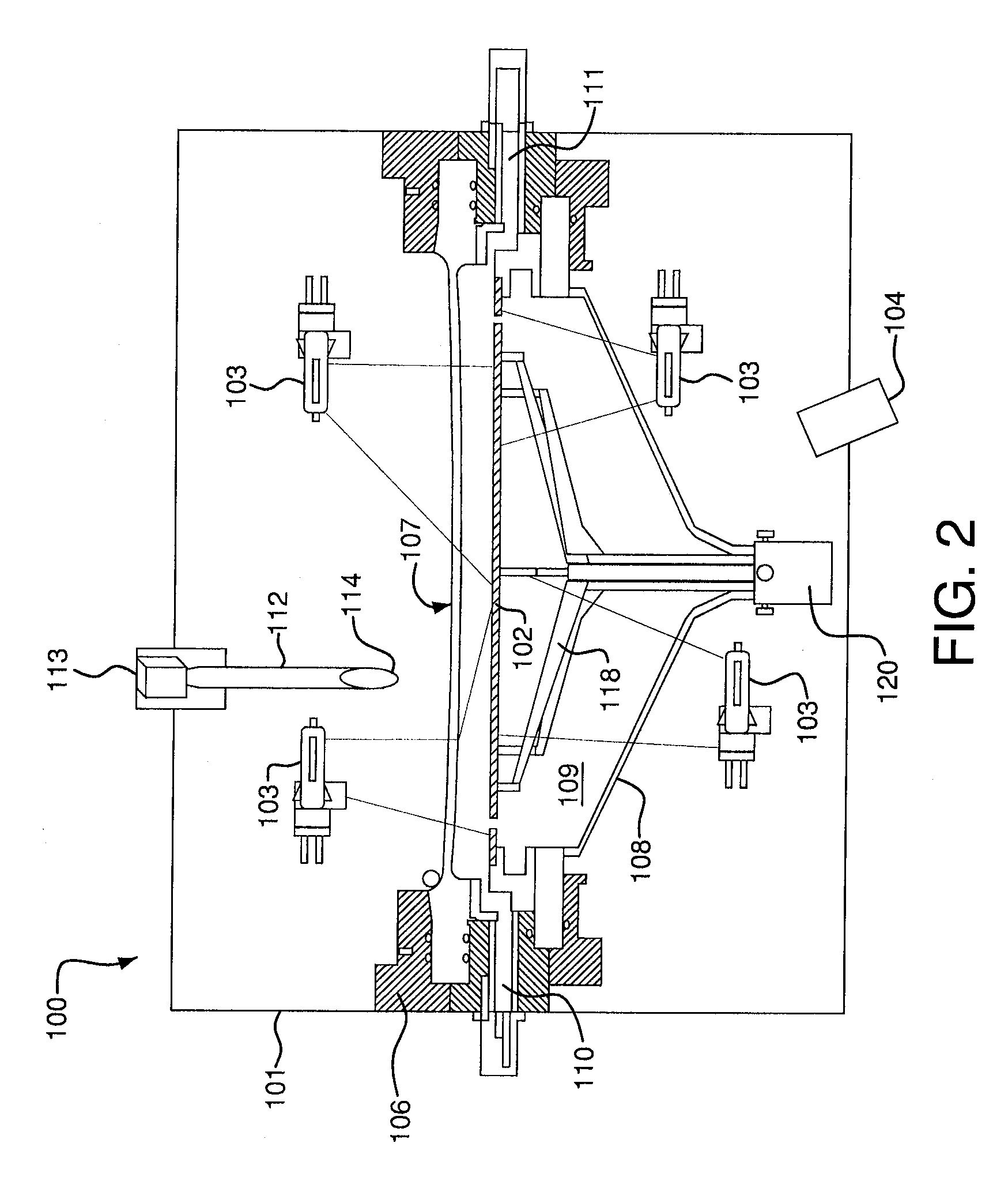 Semiconductor process chamber vision and monitoring system