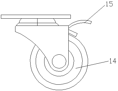 Folding device for non-woven fabrics