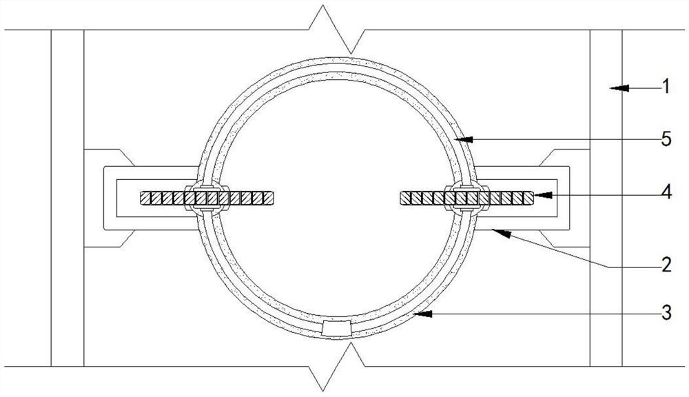 Device facilitating bottled food encasement and transportation