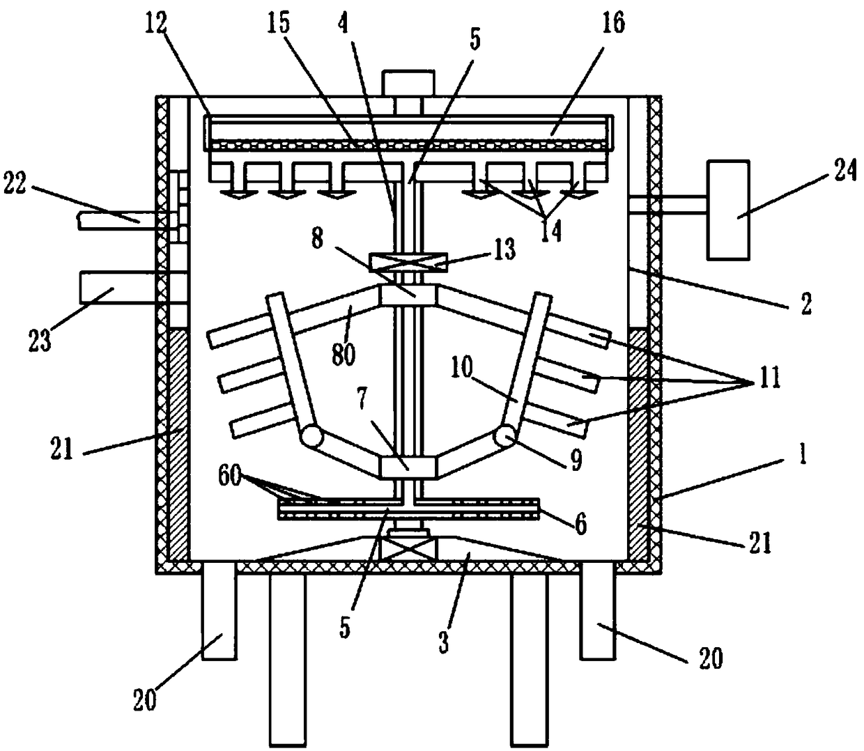 Preparation technology of pollen honey