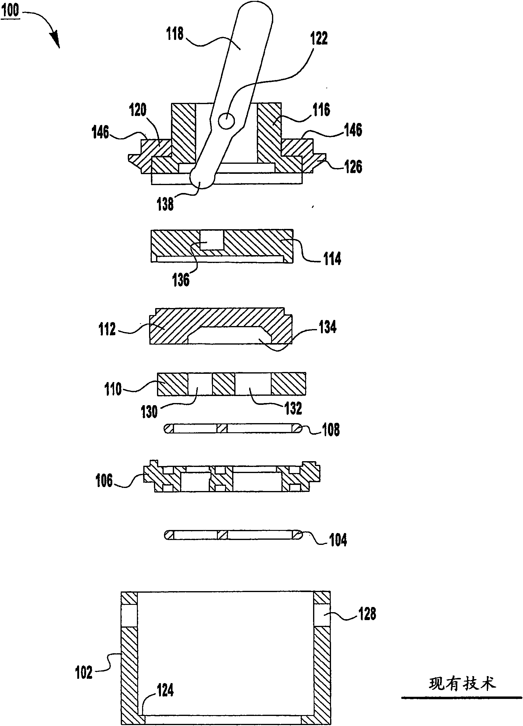 Valve cartridge with low point of contact for installation