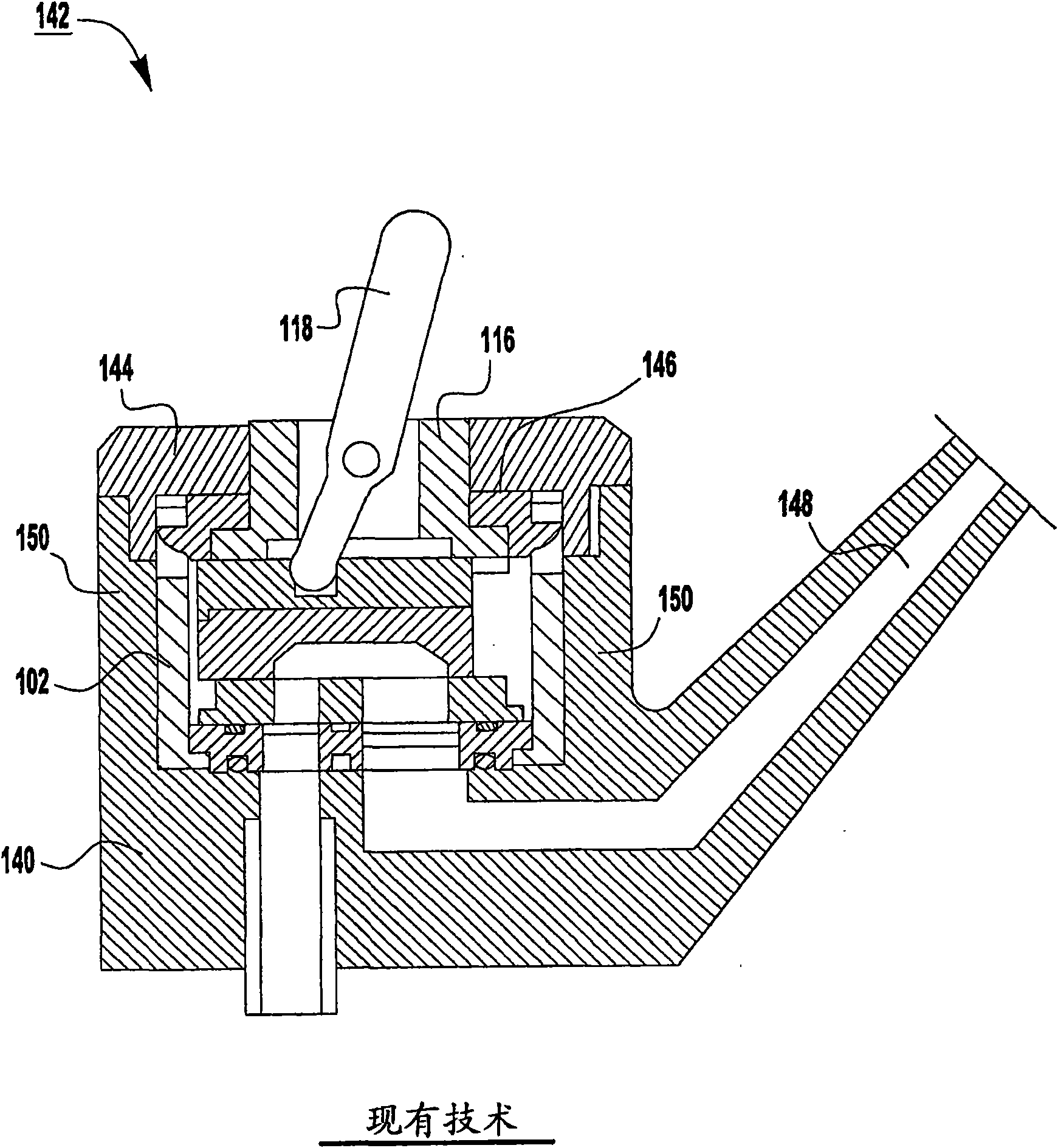 Valve cartridge with low point of contact for installation