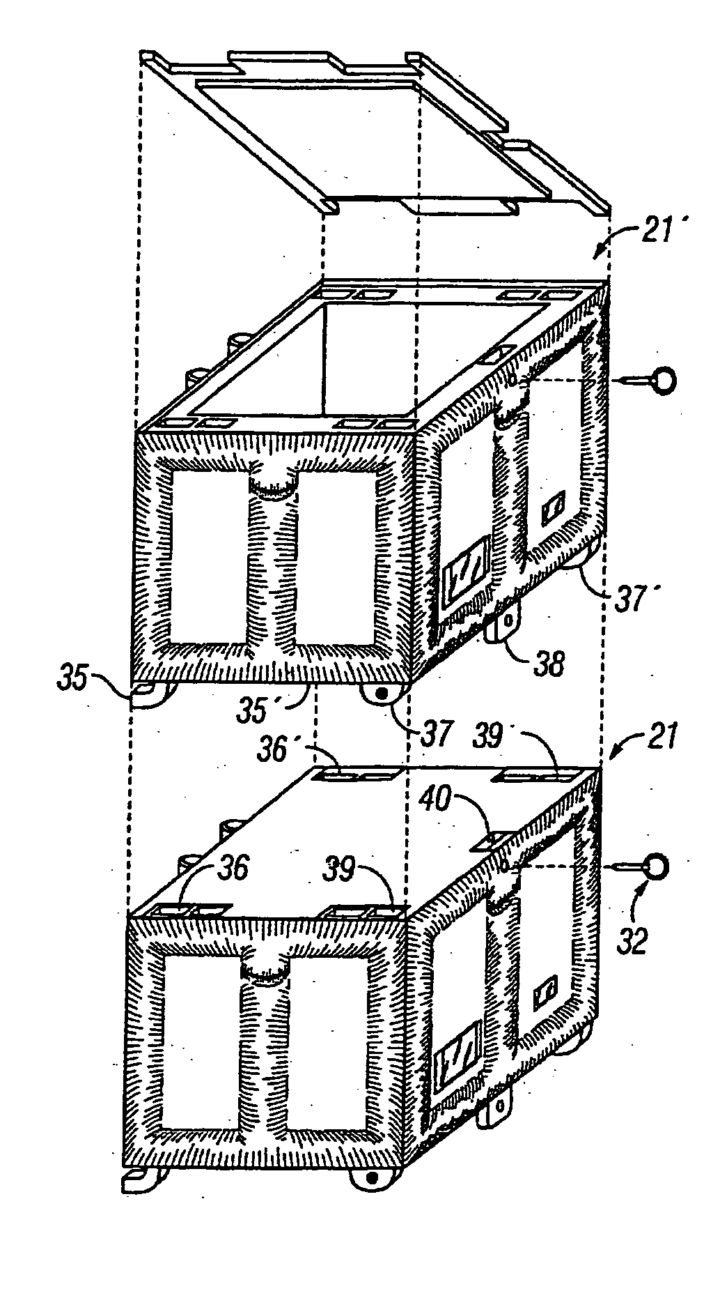 Transportable containers