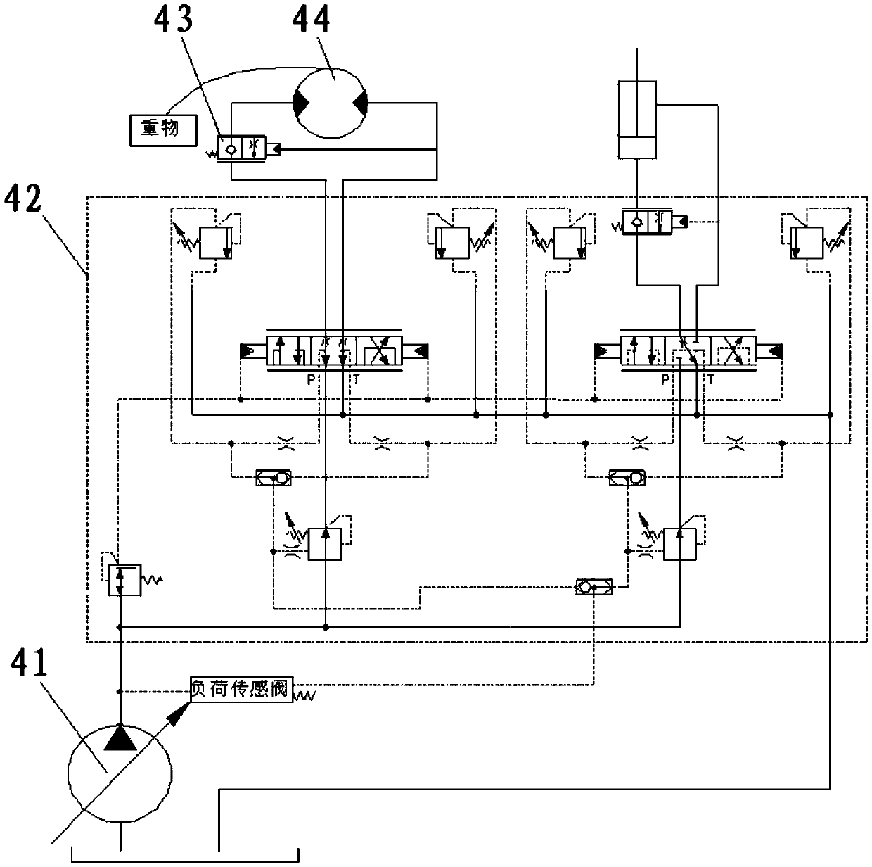 Directional valves, load-sensing multiple-way valves, and load-sensing hydraulic systems