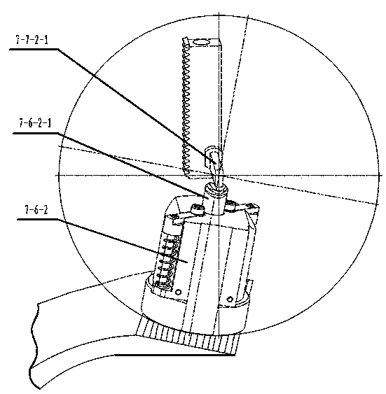 Self-adaption cross-page seal stamping mechanism used in multi-seal stamping machine