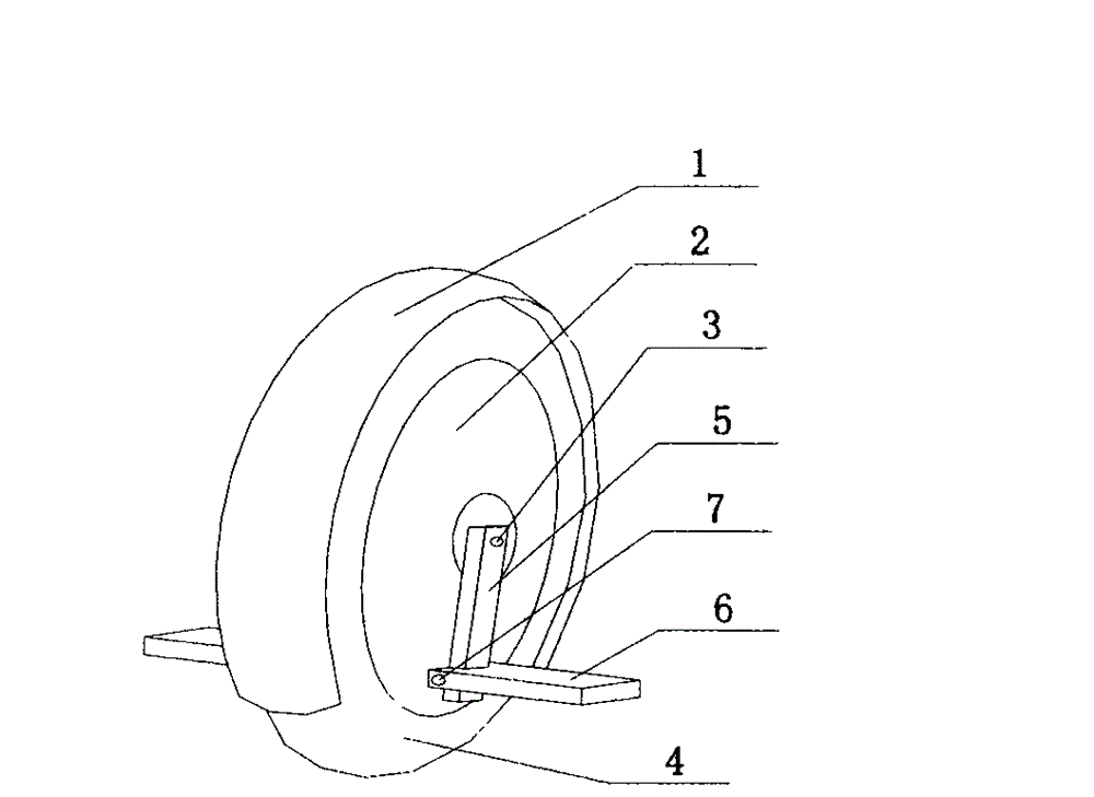 Self-balanced single-wheel electric vehicle