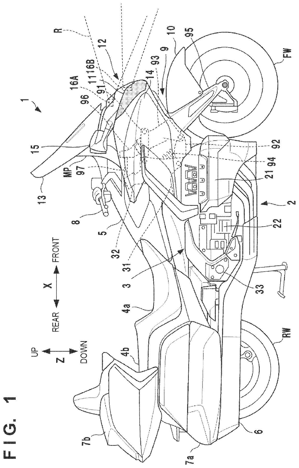 Straddle type vehicle