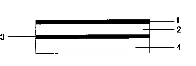 Radiation protective film material and application thereof