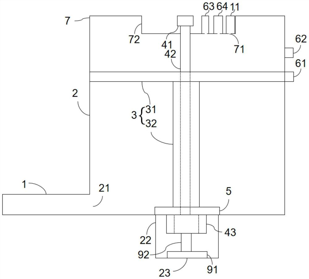 Overflow drainage device