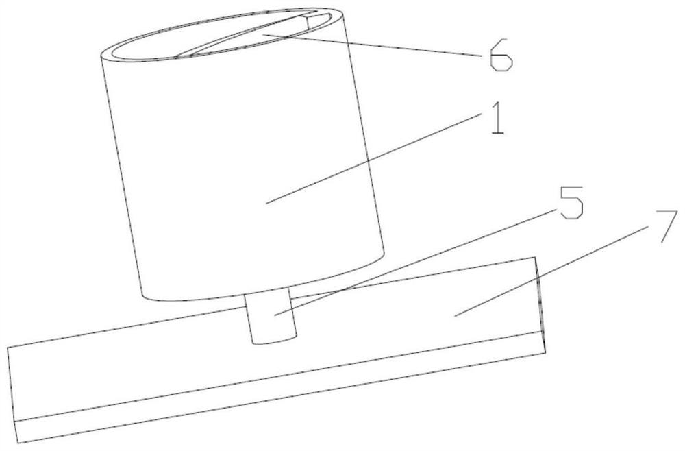 An automatic start-stop and firepower adjustment device based on a gas stove