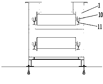 Ore conveying device and use method thereof