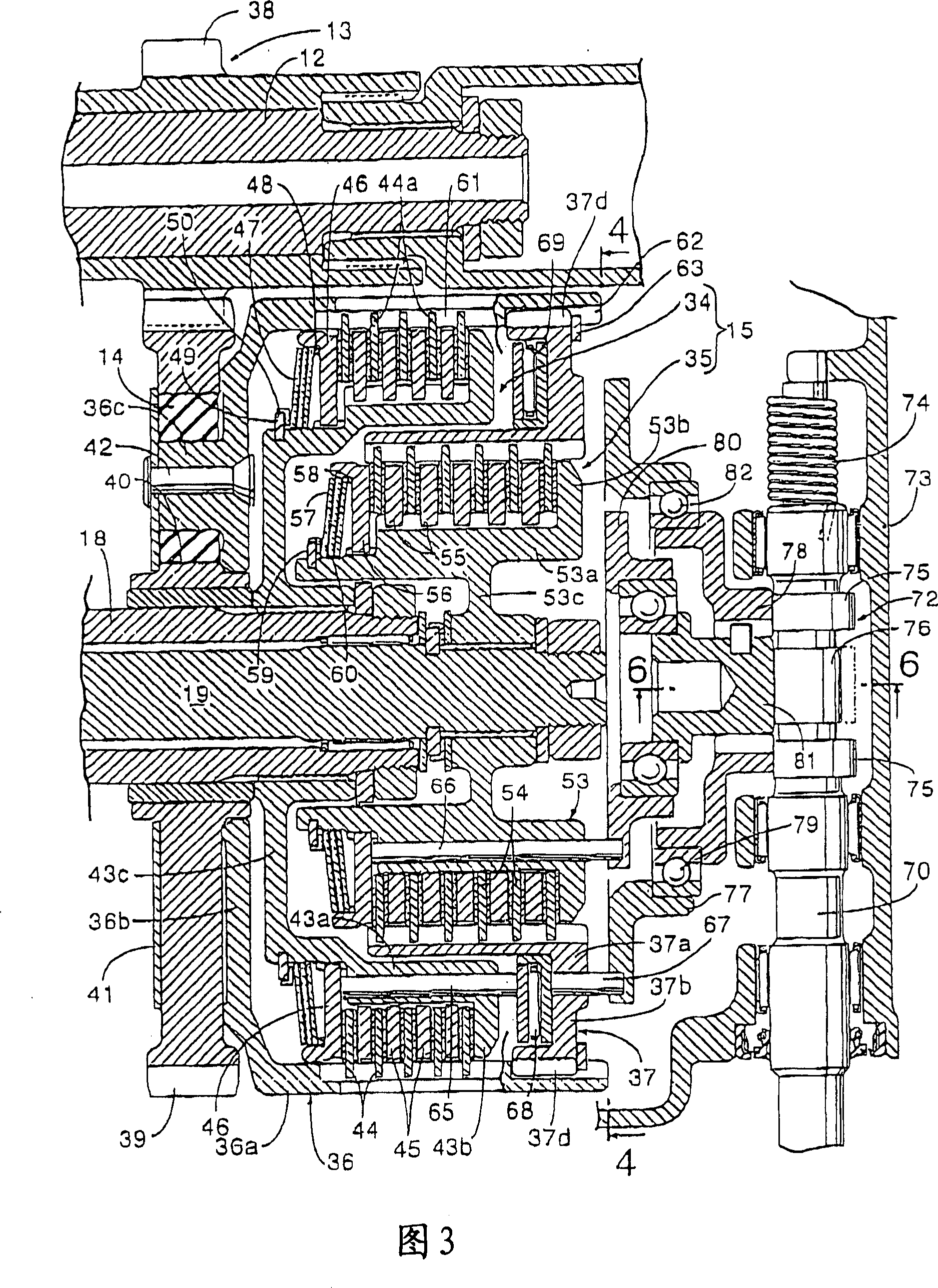 Twin clutch device