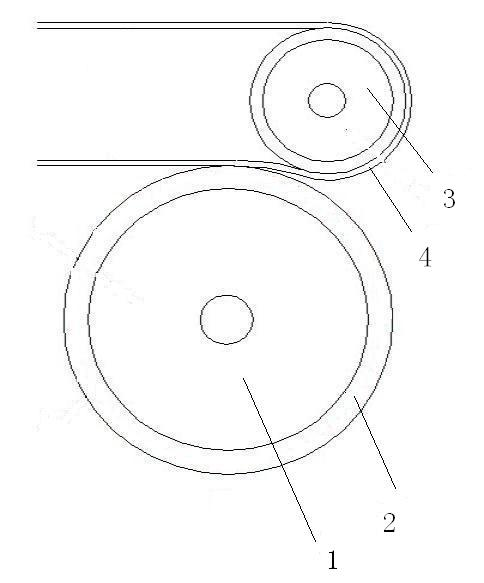 Manufacturing method and device of heat-sealed type grid tea leaf and coffee filter paper